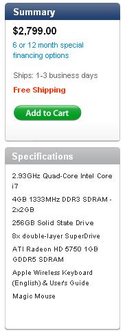 Apple iMac 27-inch Core i7 (2010年中款式)測試報告- slow